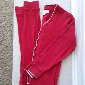 Victoria’s Secret Red Thermal Onesie